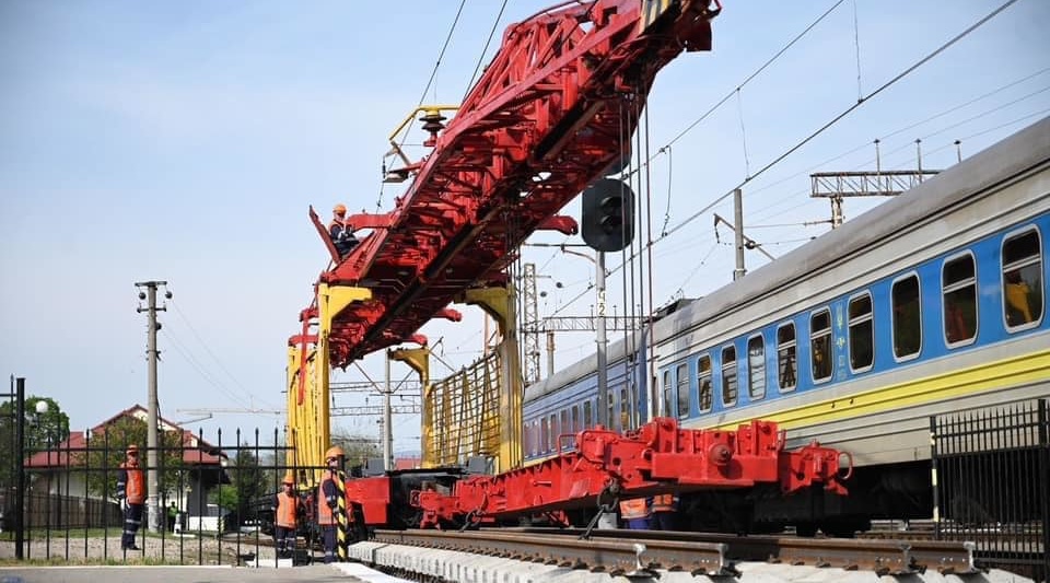 Україна та Угорщина синхронізують залізничну інфраструктуру (ВІДЕО)