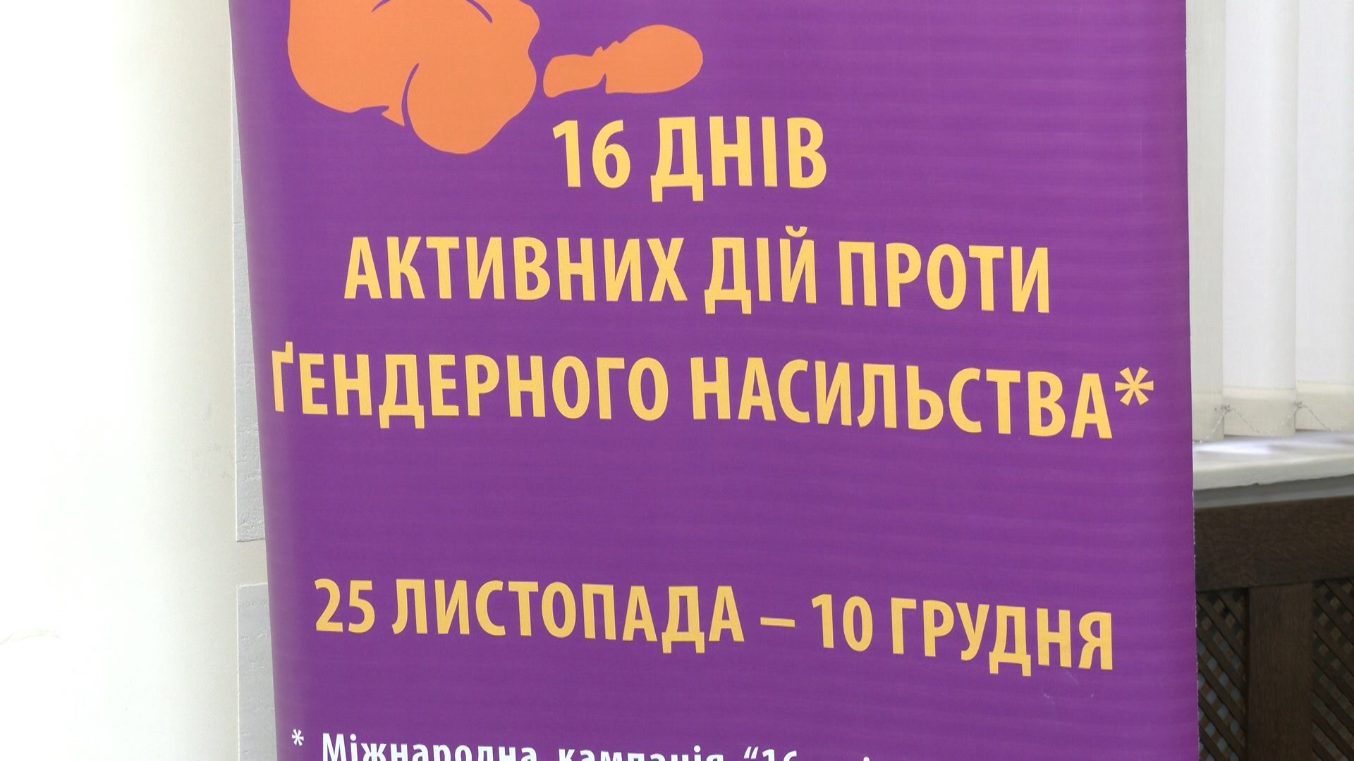 На Закарпатті стартувала міжнародна акція «16 днів проти насильства»