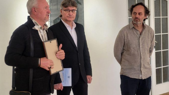 Петро Ряска представив у рідному місті новий артпроєкт, натхненний постаттю Пилипа Орлика