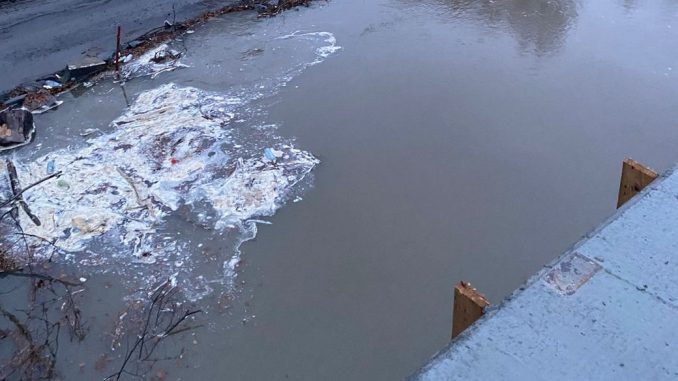 «Труби не справлялися»: На Закарпатті тимчасову переправу між Підполоззям та Жденієвом підтопило, рух призупиняли