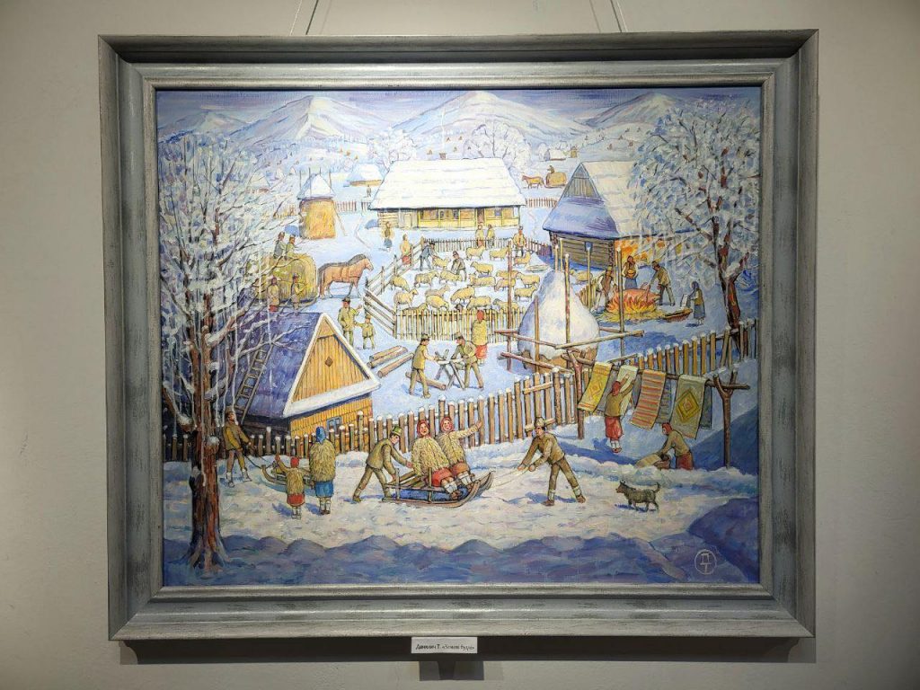 «Коляда» в Ужгороді: святкова виставка 57 митців та імена «Кращих художників року» (ФОТО)